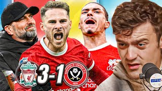 HUGE WIN FOR LIVERPOOL VS SHEFFIELD UNITED [upl. by Otecina378]