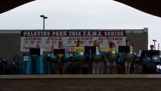 Teal Steel Steel Drum Band from Frankfort Pa Middle School [upl. by Eeslek]