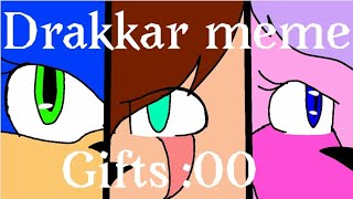 Drakkar meme gifts  FlipaClip [upl. by Aihsemaj]