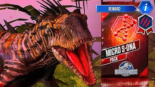 ABSOLUTE POWER OF INDOMINUS REX GEN 2 AT LEVEL 40  JURASSIC WORLD THE GAME [upl. by Eikceb]