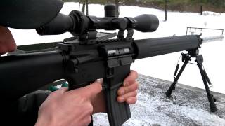 ALTRA FIREARMSRege shooting the bull barrel AR15 [upl. by Hurley430]