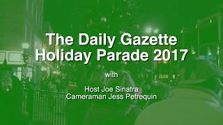 Schenectady Holiday Parade 2017 with Joe Sinatra [upl. by Seyah692]