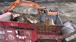 Morbark HT1684 Predator Stump shredding [upl. by Fernandina628]