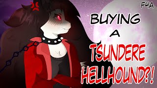 Making a Tsundere Hellhound YOURS Human Listener Gruff Voice Fantasy ASMR RP [upl. by Berky689]