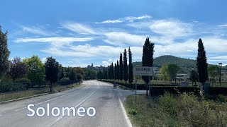 Solomeo  Comune of Corciano in the Province of Perugia  Umbria [upl. by Naeloj]