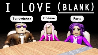 Fill in the Blank  Roblox [upl. by Loresz]