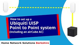 How to set up a Ubiquiti UISP Point to Point system including an airCube [upl. by Koa]