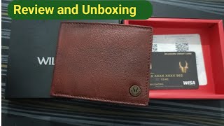 WILDHORN WALLET  WILDHORN Genuine leather maroon wallet  wallet fashion unboxing [upl. by Rayshell526]