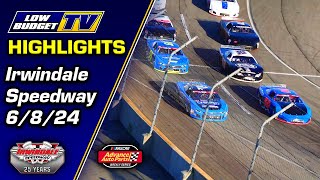 Highlights  Irwindale Speedway  6824 [upl. by Murrah]