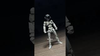 Details on profile  Why is Gray alone actionfigure titan13toy t13 toy stikbot dumny [upl. by Blane]