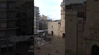 Time lapse inundación DANA Algemesí vía josepbfilms [upl. by Guyon]