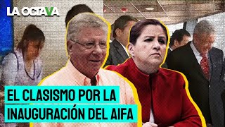 ESTALLA el CLASISMO por IMÁGENES de INAUGURACIÓN del AIFA NUNCA VAN A VIAJAR EN AVIÓN DICEN [upl. by Leese]