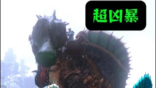 超凶暴恐竜スピノサウルスを捕獲するark ark実況 [upl. by Nomead]