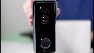 Victure VD300 Wireless Video Doorbell Camera with Chime Unboxing 4k60p [upl. by Tomkins]