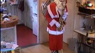 Santa Claus traditional one man band [upl. by Armillda]