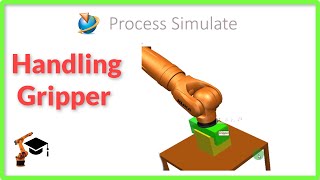 How to Handling GripperGreifer  PROCESS SIMULATE [upl. by Gherardo]