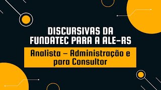 ALERS  Dicas para a Discursiva de Conhecimentos Específicos [upl. by Firooc]