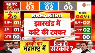 Jharkhand Election Result Live Today 2024 झारखंड में कांटे की टक्कर  Hemant Soren  Vote Counting [upl. by Konstanze]