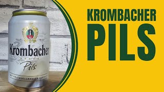 FUN FRIDAY Krombacher Pils Review [upl. by Aisila]