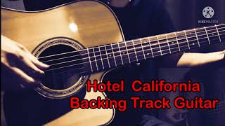 Hotel California Backing Track  For solo Guitar Beat [upl. by Jak467]