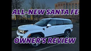 2024 Hyundai Santa Fe Limited AWD  Owners Review  2000 miles [upl. by Ecneitap530]