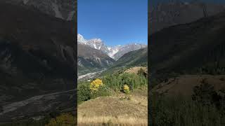 Hiking in the caucasus mountains 🏔️ MestiaUshguli🇬🇪 travel shorts trekking nature [upl. by Eyks]