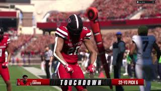 Texas Tech VS Colorado Buffaloes viral ncaa football gaming [upl. by Ree559]