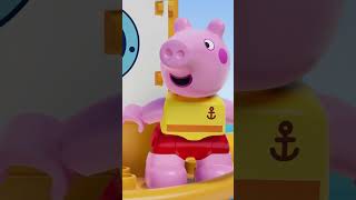 The Exciting Boat Trip Adventure Shorts PeppaPig LEGODUPLO [upl. by Bricker520]