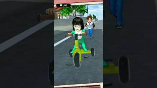 Yuta cycling is not good 😆 sakuraschoolsimulator cartoon sss short viral [upl. by Scammon435]