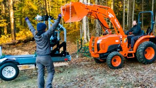 Assembling our Woodland Mills HM126 Woodlander XL portable sawmill [upl. by Bethina]