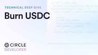 Burning USDC in Your App  Using CCTP  5 [upl. by Josh776]