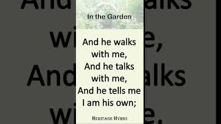 In the Garden christiansongs hymnsong hymnlyrics I come to the garden alone Instrumental Hymns [upl. by Gerlac694]