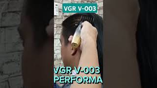 VGR V003 actual test performance powerful motor barbershop clipperreview dynamomotor barberhood [upl. by Sou]