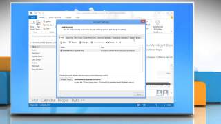 How to display the Contacts list in last name first name format in Outlook 2013 on a Windows® 8 PC [upl. by Ytsur]