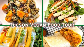 VEGAN FOOD IN TUCSON AZ THAT WILL CHANGE YOUR LIFE TUCSON VEGAN FOOD TOUR WITH TIM AND JOEY [upl. by Luapsemaj609]