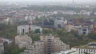 Berlin Potsdamerplatz  Aussicht vom KollhoffTower [upl. by Yniatirb582]