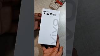 Vivo T2x 5G Marine Blue 128GB 6GB RAM Unboxing t2x vivot2x5g budgetsmartphone 5g vivo5g [upl. by Notyep]