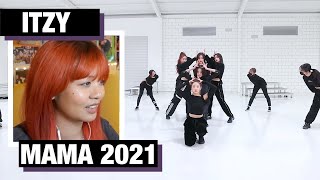 A RETIRED DANCERS POV— ITZY MAMA 2021 Performance Practice [upl. by Odnalor]