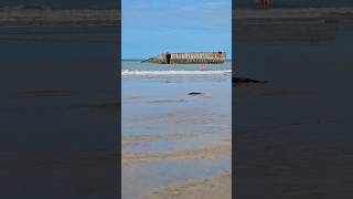 Normandy beach location of DDAY Landings in june 5th 1944 August 2024 from europe week holiday [upl. by Meela373]