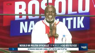 BOSOLO NA POLITIK  MISE AU POINT  QUI A FINANCE LA MARCHE DE SANTE ORGANISE PAR BOSOLO TV [upl. by Attennek]