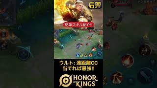 后羿の簡単スキル紹介【Honor of Kings】HOK honorofkings [upl. by Sumer]