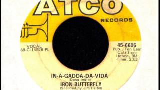 In A Gadda Da Vida  Iron Butterfly  1968 Vinyl 45RPM [upl. by Illak777]