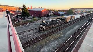 Norfolk Southern Railroad 38G East Altoona Pennsylvania 9192024 [upl. by Aicinoid]