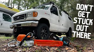 GETTING READY For Some Serious BACKCOUNTRY this Season Upgrading Tools To CLEAR THE ROAD [upl. by Atteugram744]