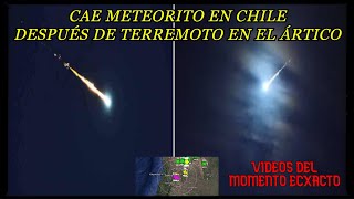 Cae METEORITO en Antofagasta CHILE 23 de Enero 2021 Videos [upl. by Esylla]