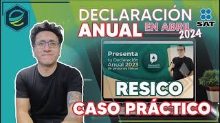 ►🔥DEVOLUCIÓN DE IMPUESTOS RESICO PERSONA FISICA ABRIL 2024 ISR SAT🔥 [upl. by Harhay]