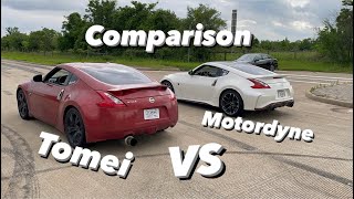 The Best Dual Exhaust Vs The Best Single Exit Exhaust For Your 370ZG37 Sound Comparison [upl. by Llehsram974]