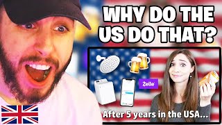 Brit Reacts to 13 Things About the USA I Just Cant Get Used To  Feli from Germany [upl. by Eittap211]