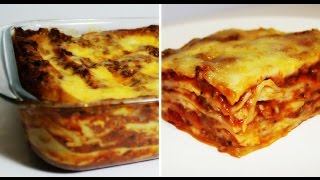 Cheesy amp Meaty Lasagna [upl. by Harutak78]