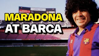 What Was Maradona Like at Barcelona [upl. by Elias191]